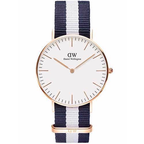 Image of Classic Glasgow rosa forgyldt quartz Dame ur fra Daniel Wellington, DW00100031